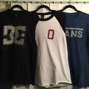 Obey 3/4 sleeve, and two t-shirts!